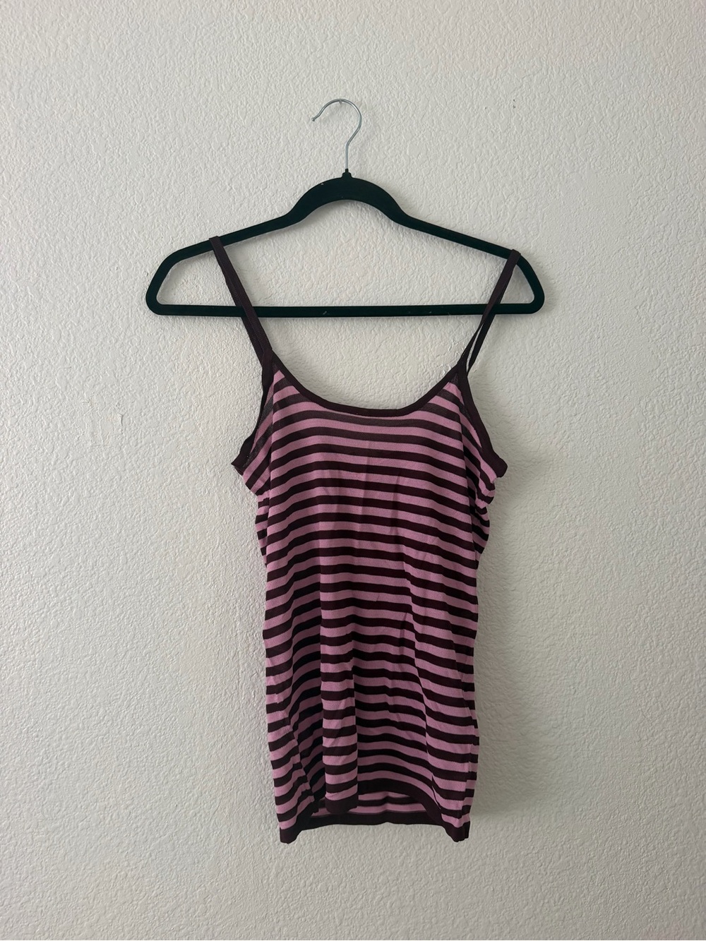 Zara Pink Striped Camisole Size L NWT